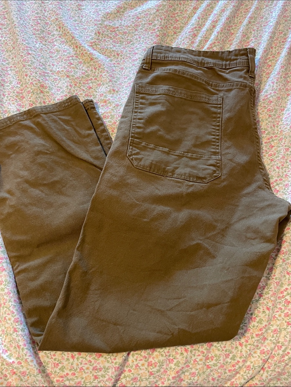 Weatherproof Men's Olive Cargo Pants